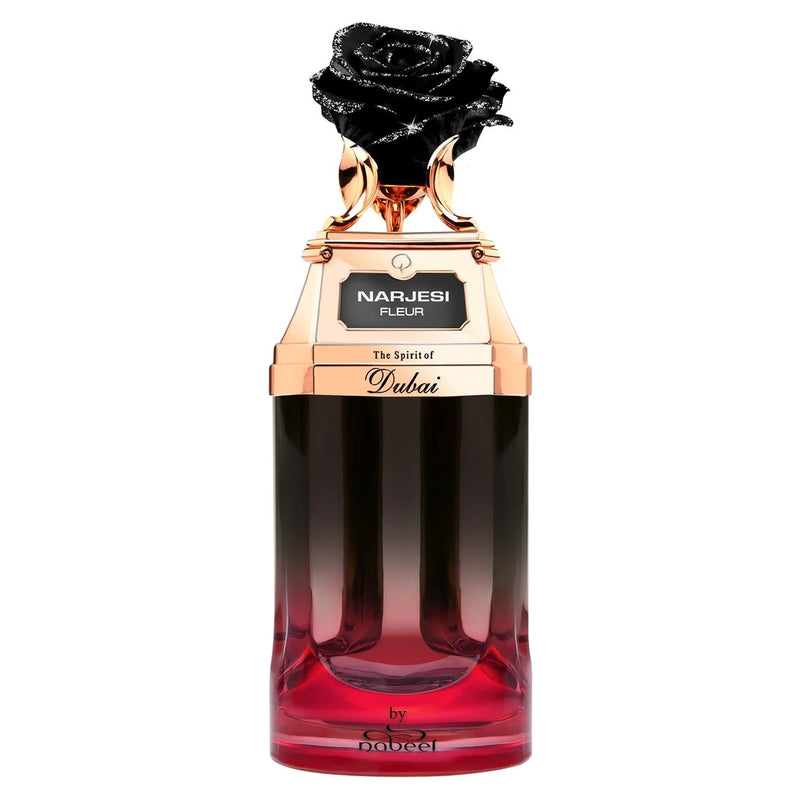 The Spirit of Dubai Narjesi Fleur 90ml Eau de Parfum, a saffron rose and praline niche fragrance