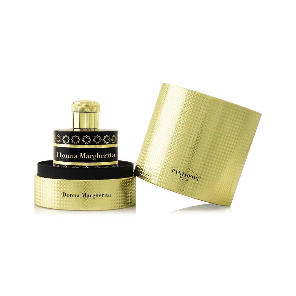 Pantheon Roma Donna Margherita Extrait de Parfum bottle with presentation box