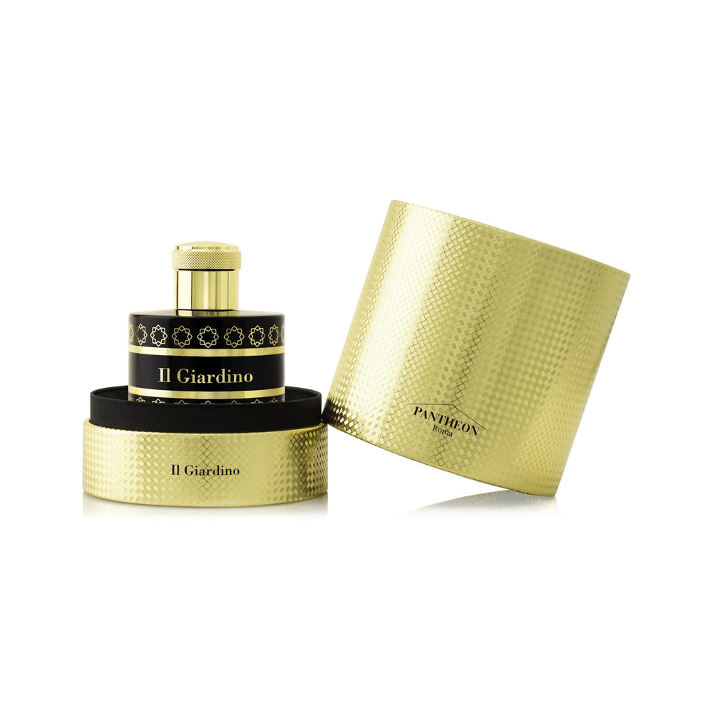 Pantheon Roma Il Giardino Extrait de Parfum bottle with presentation box