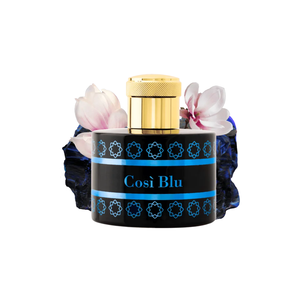 Pantheon Roma Così Blu bottle with absinthe, magnolia and incense notes