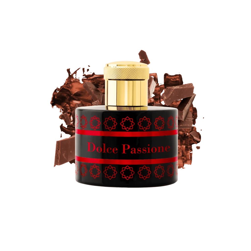 Pantheon Roma Dolce Passione bottle with dark chocolate, strawberry and vanilla notes