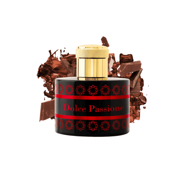 Pantheon Roma Dolce Passione bottle with dark chocolate, strawberry and vanilla notes