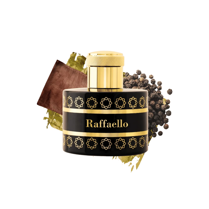 Pantheon Roma Raffaello bottle with absinthe, black pepper and leather notes