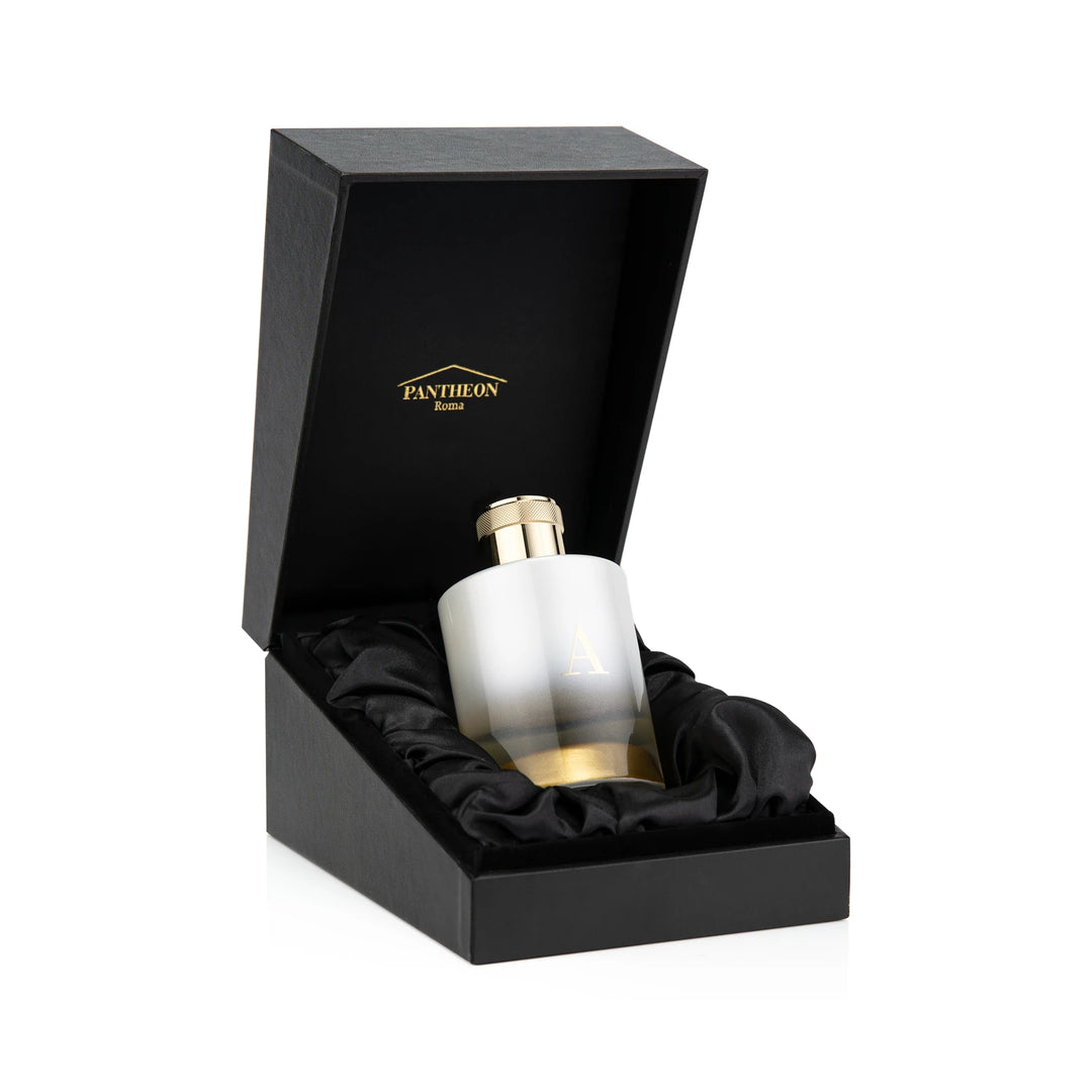 Pantheon Roma A Extrait de Parfum open gift box angled view
