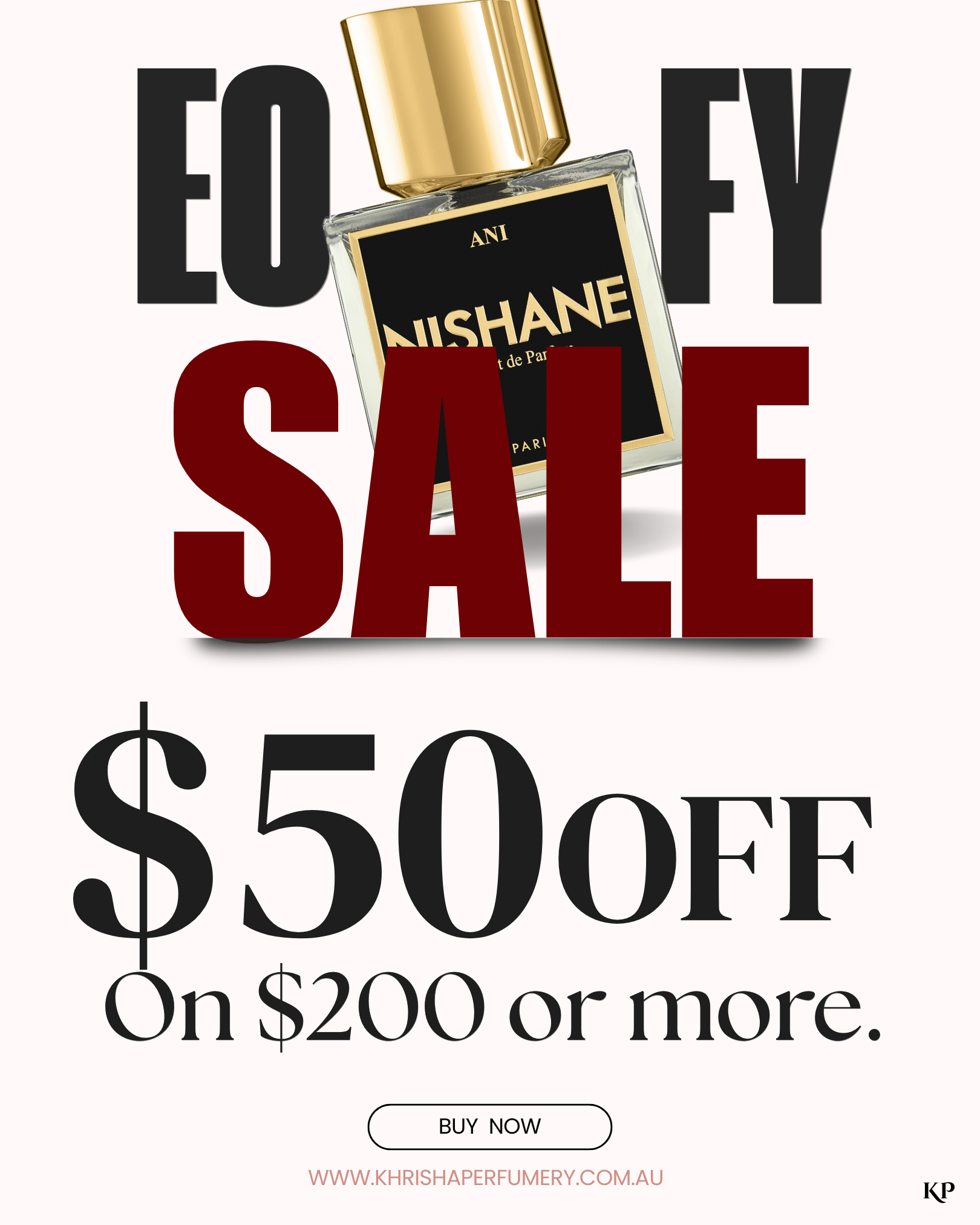 EOFY Sale — Nishane Ani cream, $50 off $200 at Khrisha Perfumery