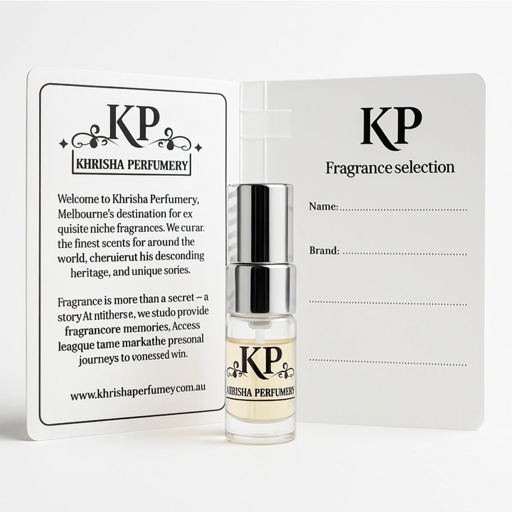 Casamorati 3ml Sample - sample with selection card