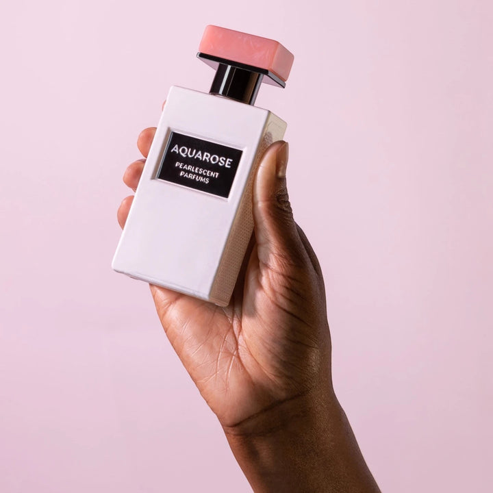 Gallagher AQUAROSE 60ml Extrait de Parfum - box and bottle close-up
