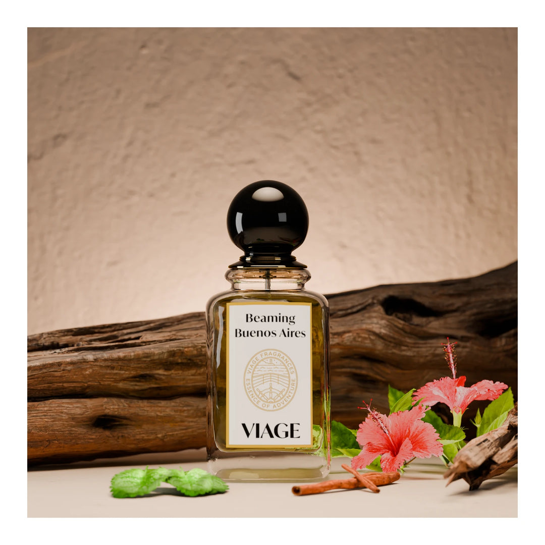 Viage Beaming Buenos Aires 100ml Eau de Parfum - Viage glass bottle