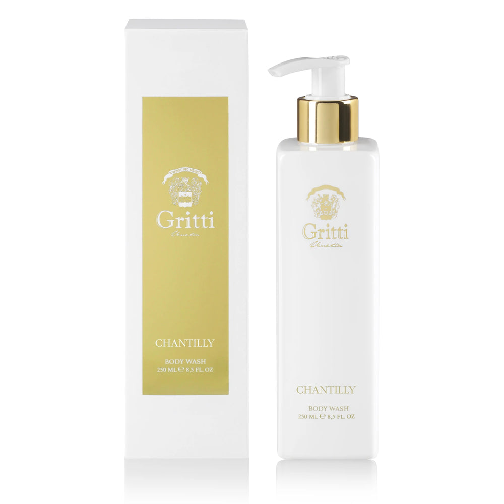 Gritti Chantilly Body Wash 250ml - side angle