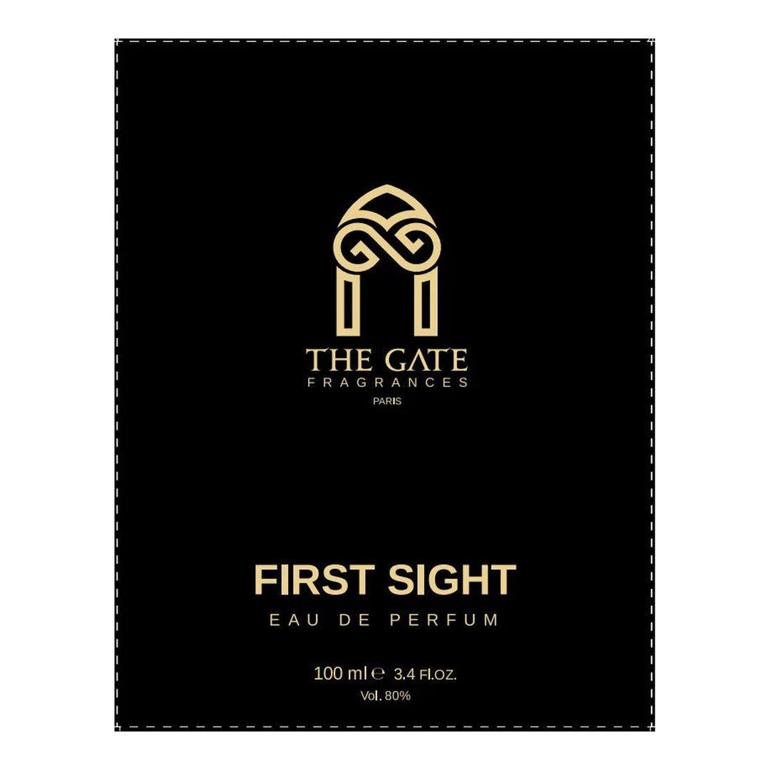 The Gate Paris First sight 100ml Eau de Parfum - packaging detail