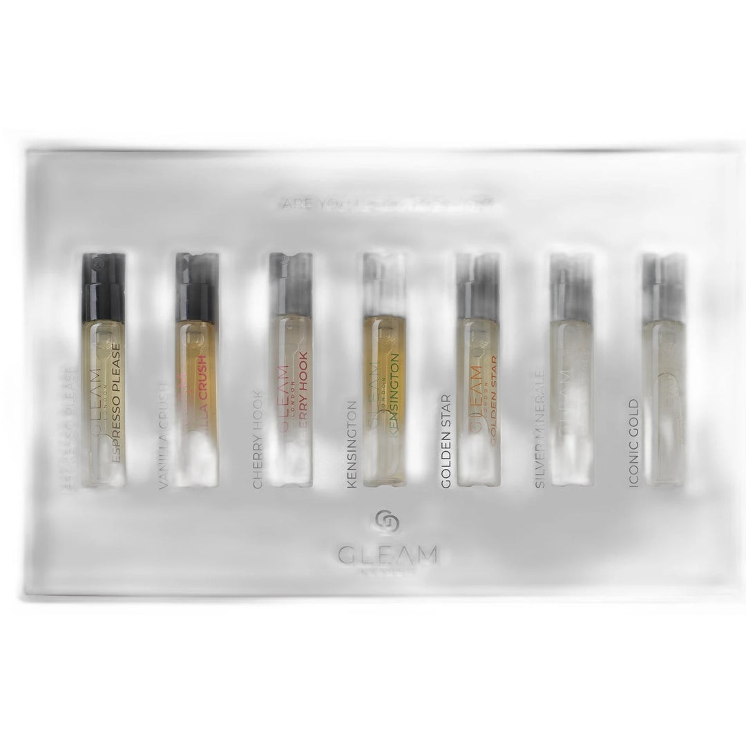 Gleam 7x2ml Discovery Set - vials arranged in box