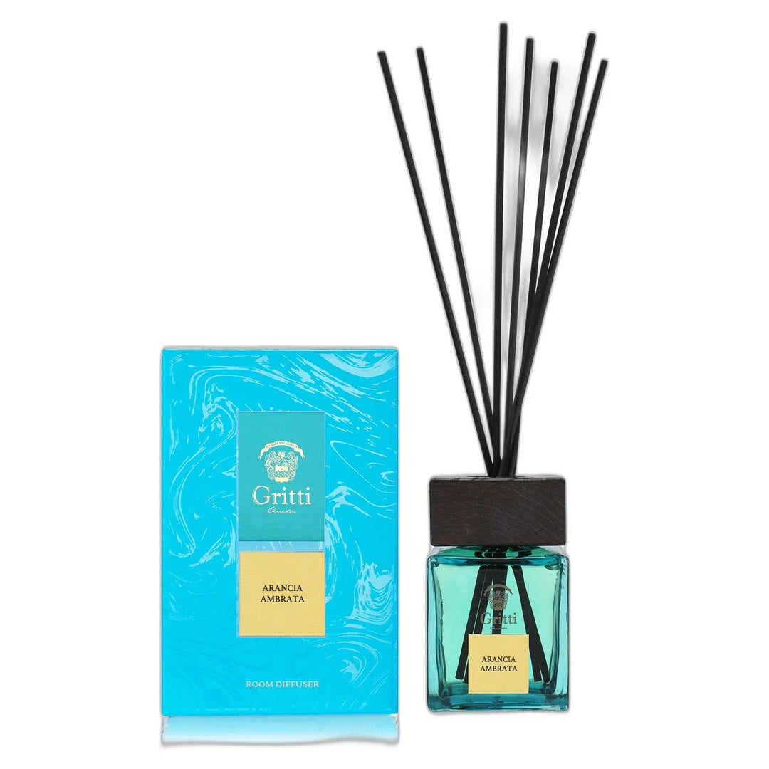 Gritti Arancia Ambrata 250ml Home Diffuser - side angle