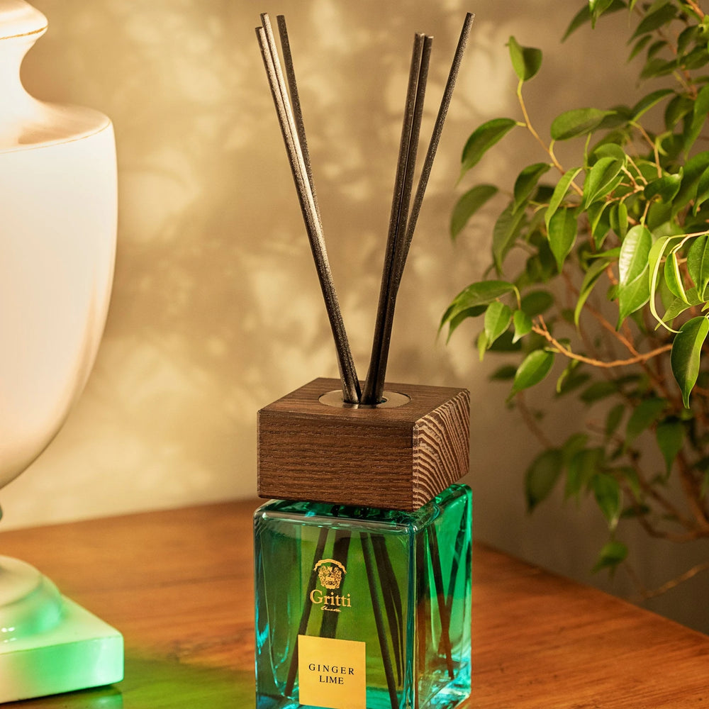 Gritti Ginger Lime 250ml Home Diffuser - side angle