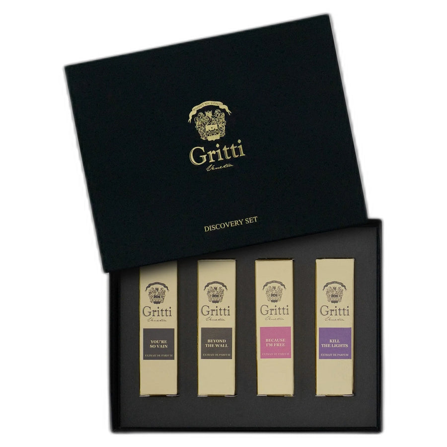 Gritti Ivy Collection I 4x2ml Discovery Set - Italian glass flacon