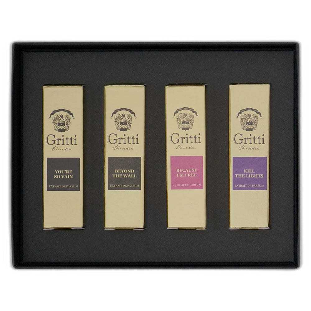 Gritti Ivy Collection I 4x2ml Discovery Set - vials arranged in box