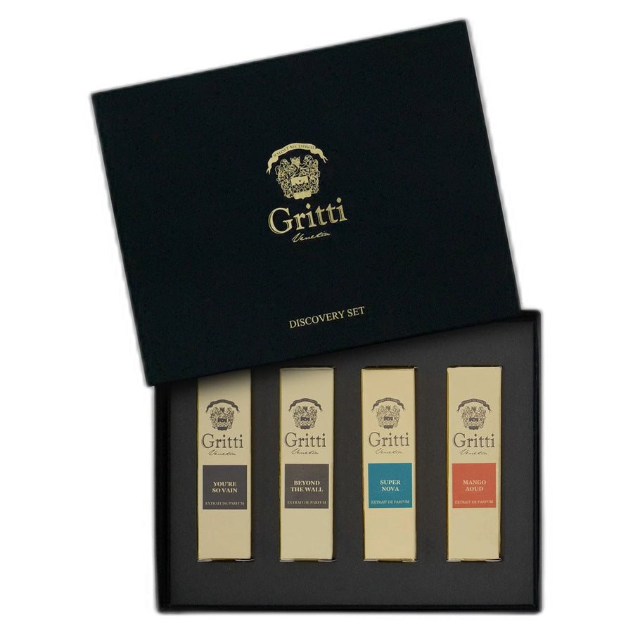 Gritti Ivy Collection II 4x2ml Discovery Set - Italian glass flacon