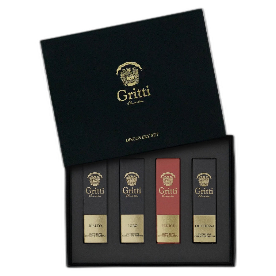 Gritti Prive Collection II 4x2ml Discovery Set - Italian glass flacon