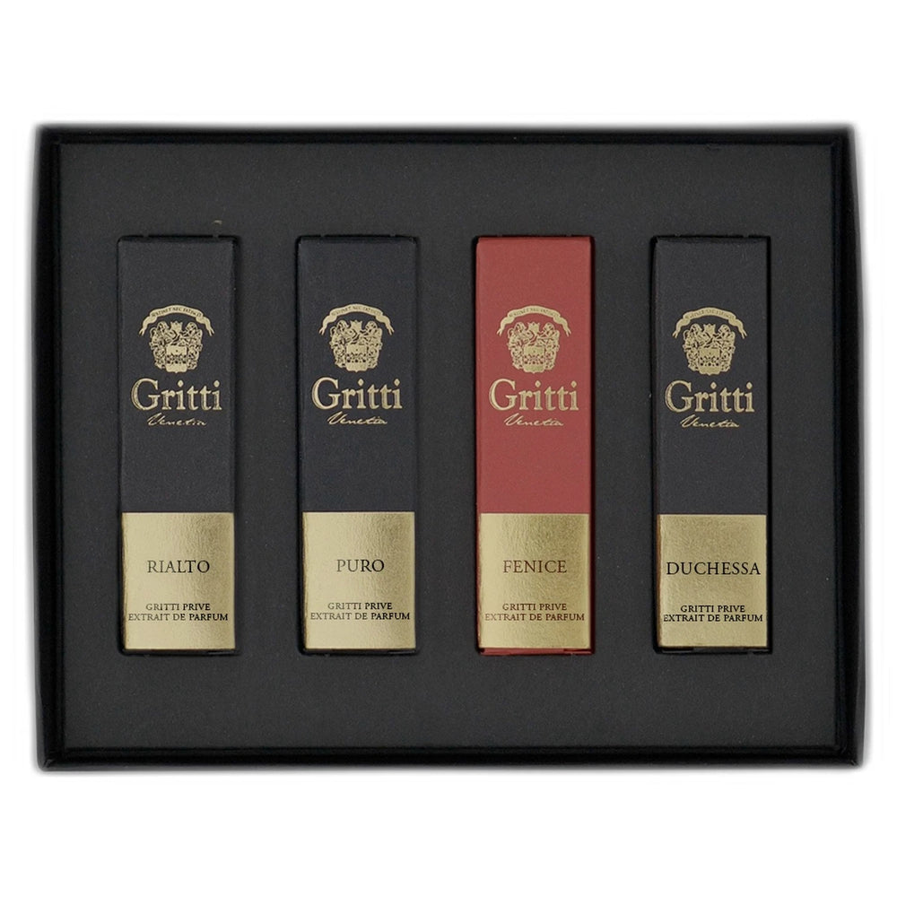Gritti Prive Collection II 4x2ml Discovery Set - vials arranged in box