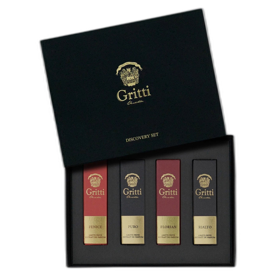 Gritti Prive Collection III 4x2ml Discovery Set - Italian glass flacon
