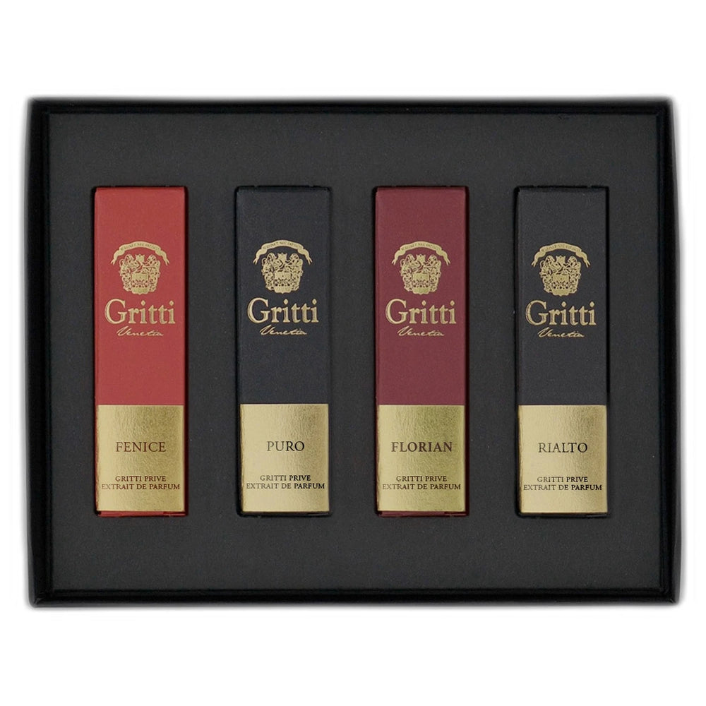 Gritti Prive Collection III 4x2ml Discovery Set - vials arranged in box