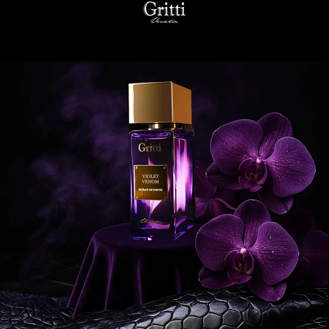 Gritti - Violet Venom 100ml Extrait de Parfum - Image 3 | Khrisha Perfumery Australia