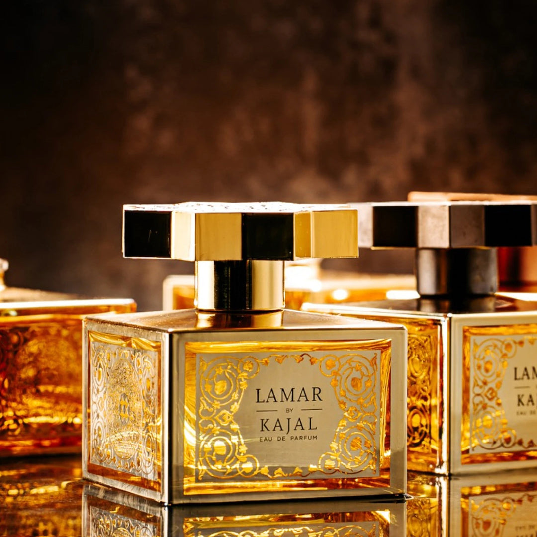 Kajal Lamar 100ml Eau de Parfum - packaging detail