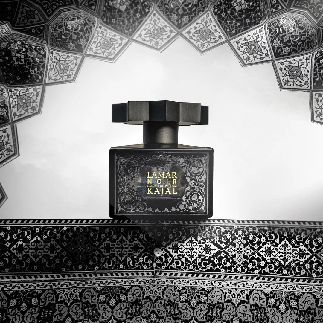 Kajal Lamar Noir 100ml Extrait de Parfum - packaging detail