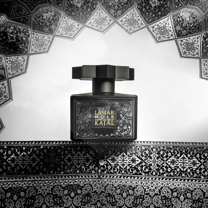 Kajal Lamar Noir 100ml Extrait de Parfum - packaging detail