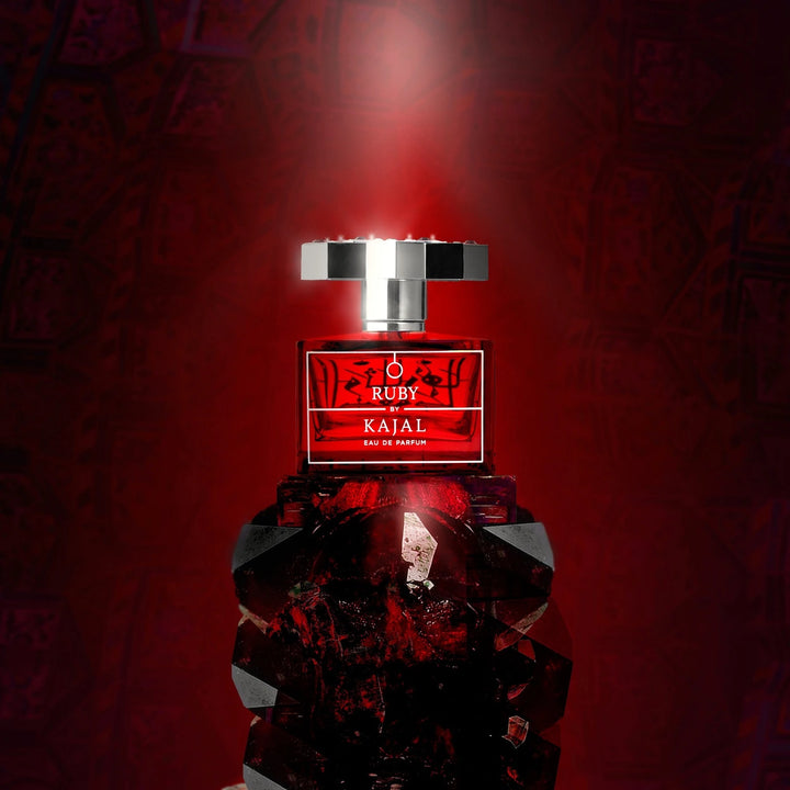Kajal Ruby 100ml Eau de Parfum - packaging detail