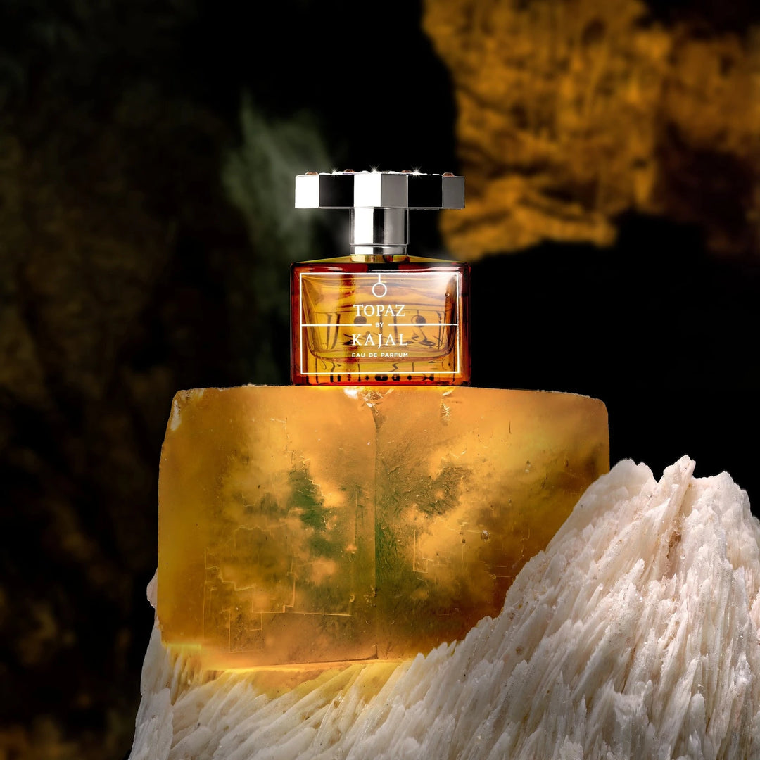 Kajal Topaz 100ml Eau de Parfum - packaging detail