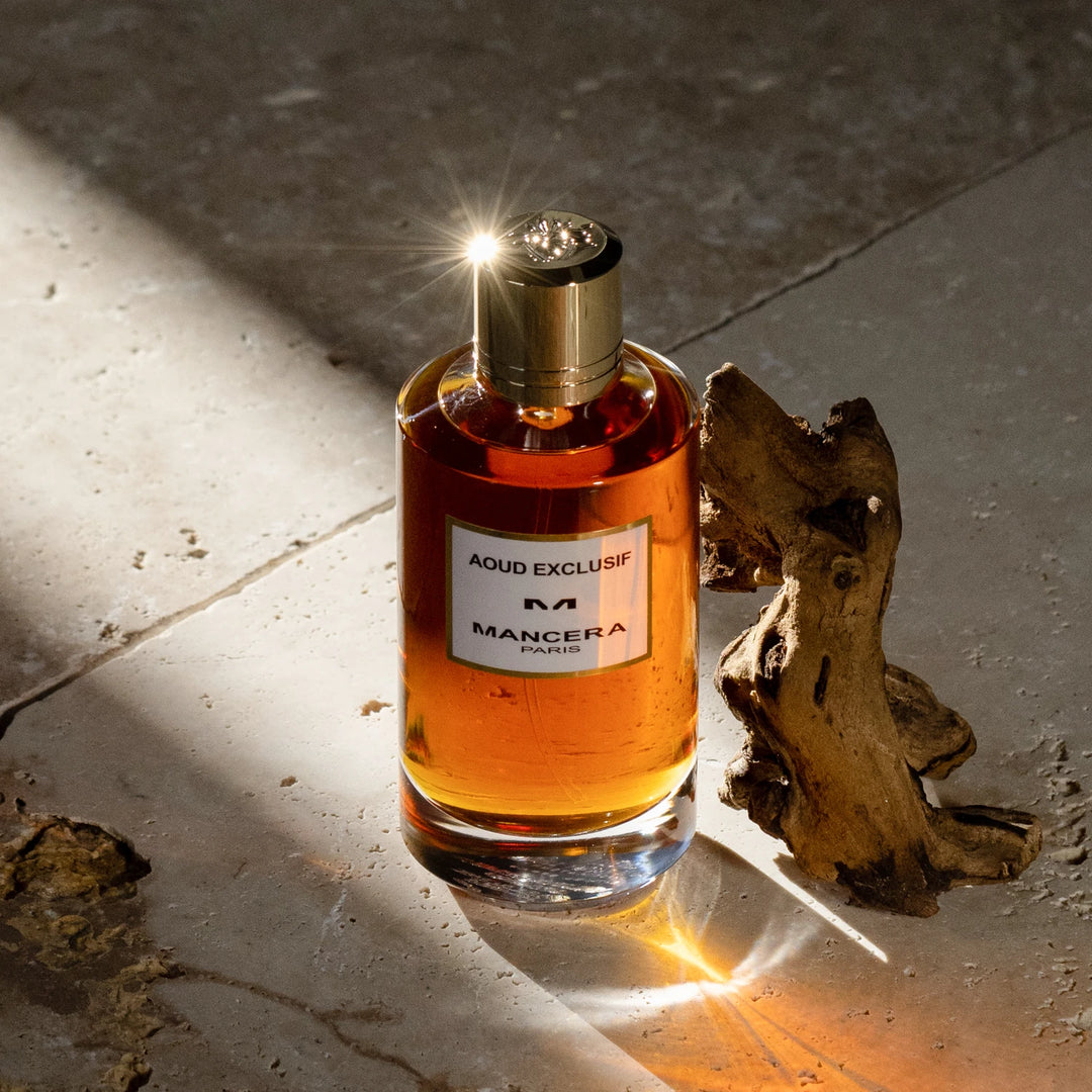 Mancera Aoud Exclusif 120ml Eau de Parfum - packaging detail