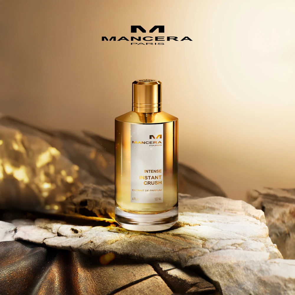 Mancera Intense Instant Crush 120ml - side angle with packaging