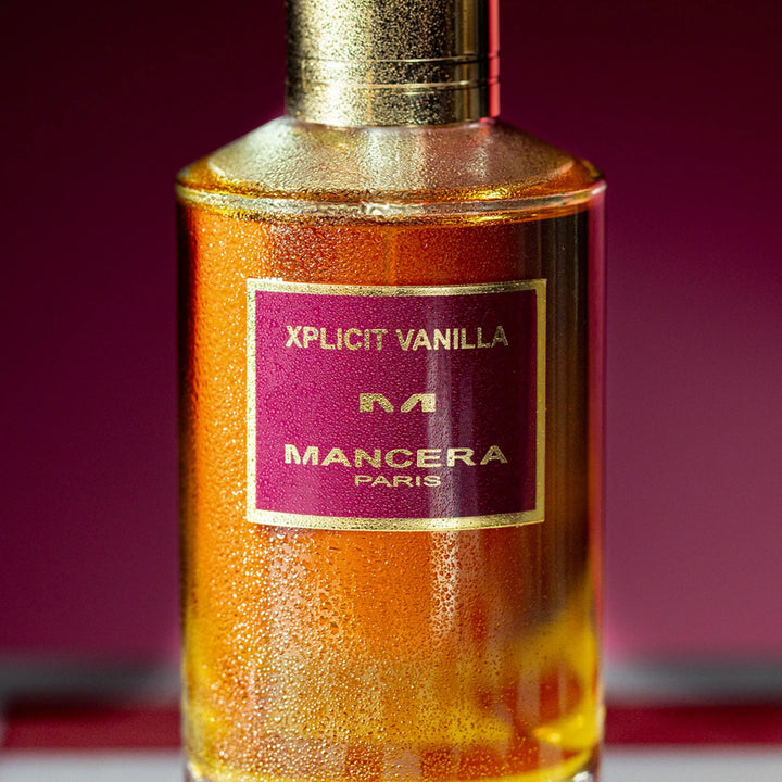 Mancera Xplicit Vanilla 120ml Eau de Parfum - packaging detail