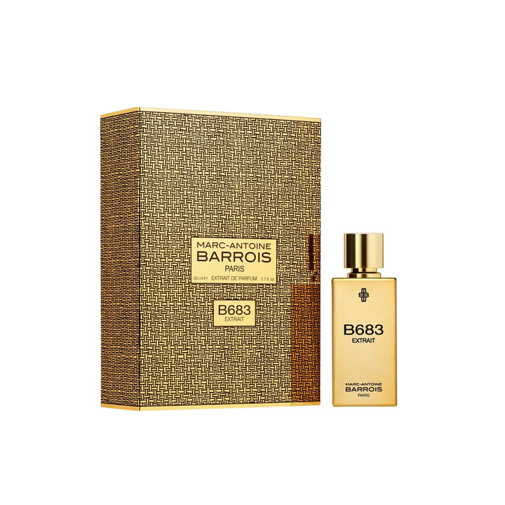 Marc-Antoine Barrois B683 Extrait 50ml bottle with gold presentation box