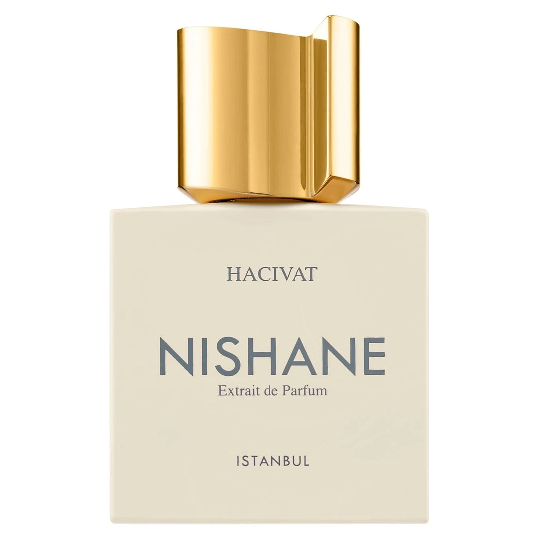 Nishane 3ml Sample - box and bottle close-up