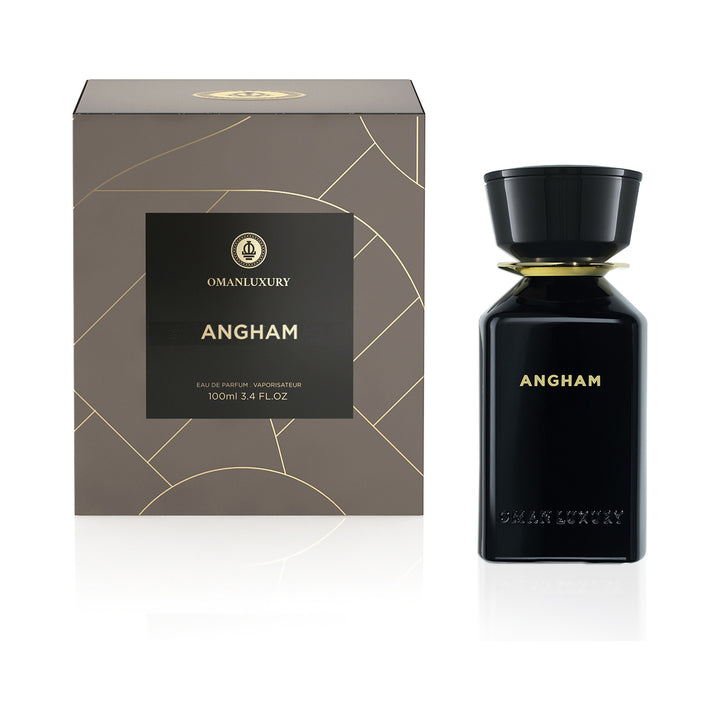 Oman Luxury Angham Eau de Parfum 100ml bottle with presentation box