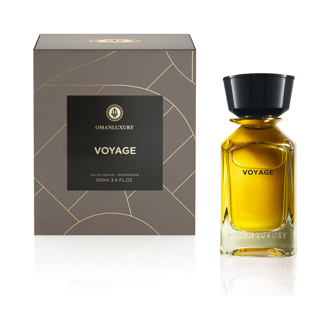 Oman Luxury Voyage Eau de Parfum 100ml bottle with presentation box