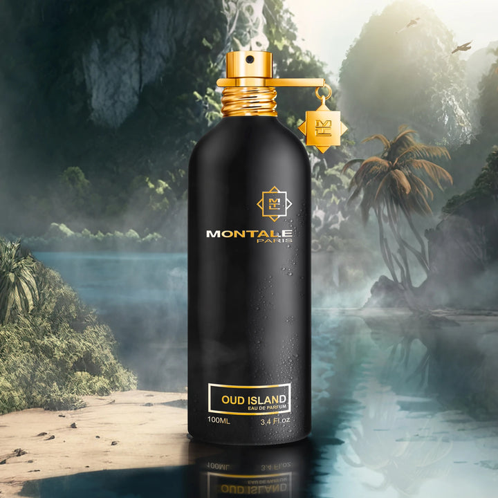 Montale Oud Island 100ml Eau de Parfum - packaging detail
