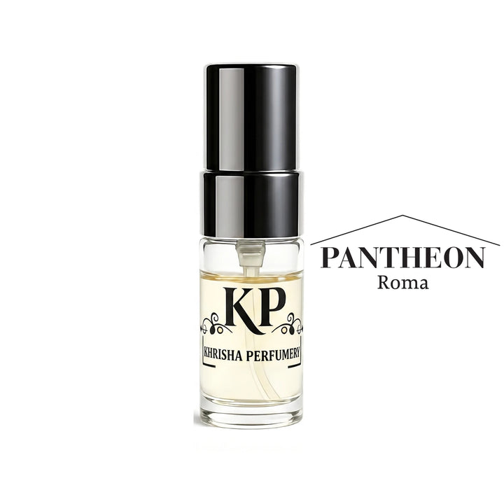 Pantheon Roma 3ml sample vial hand-filled by Khrisha Perfumery