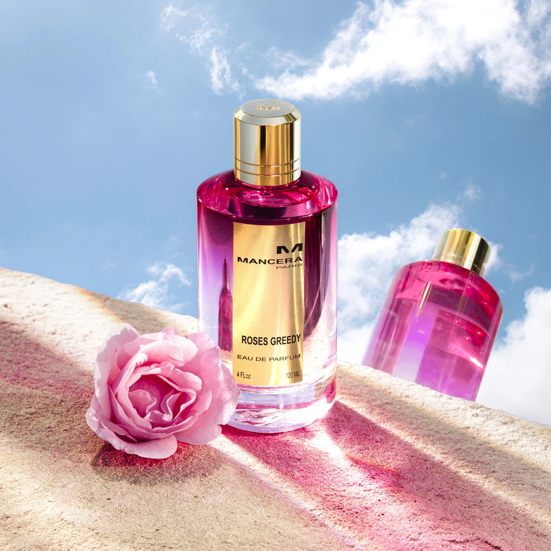 Mancera Roses Greedy 120ml Eau de Parfum - fragrance notes detail