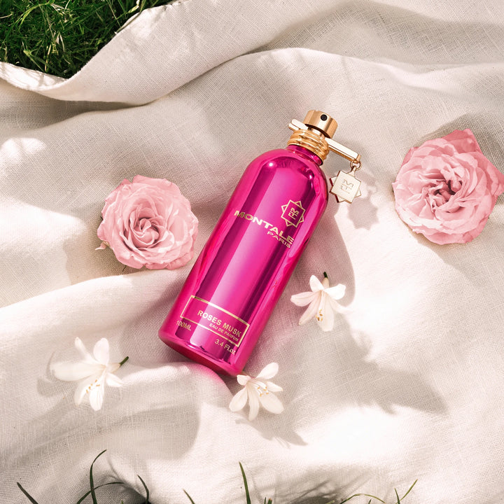 Montale Roses Musk 100ml Eau de Parfum - fragrance notes detail