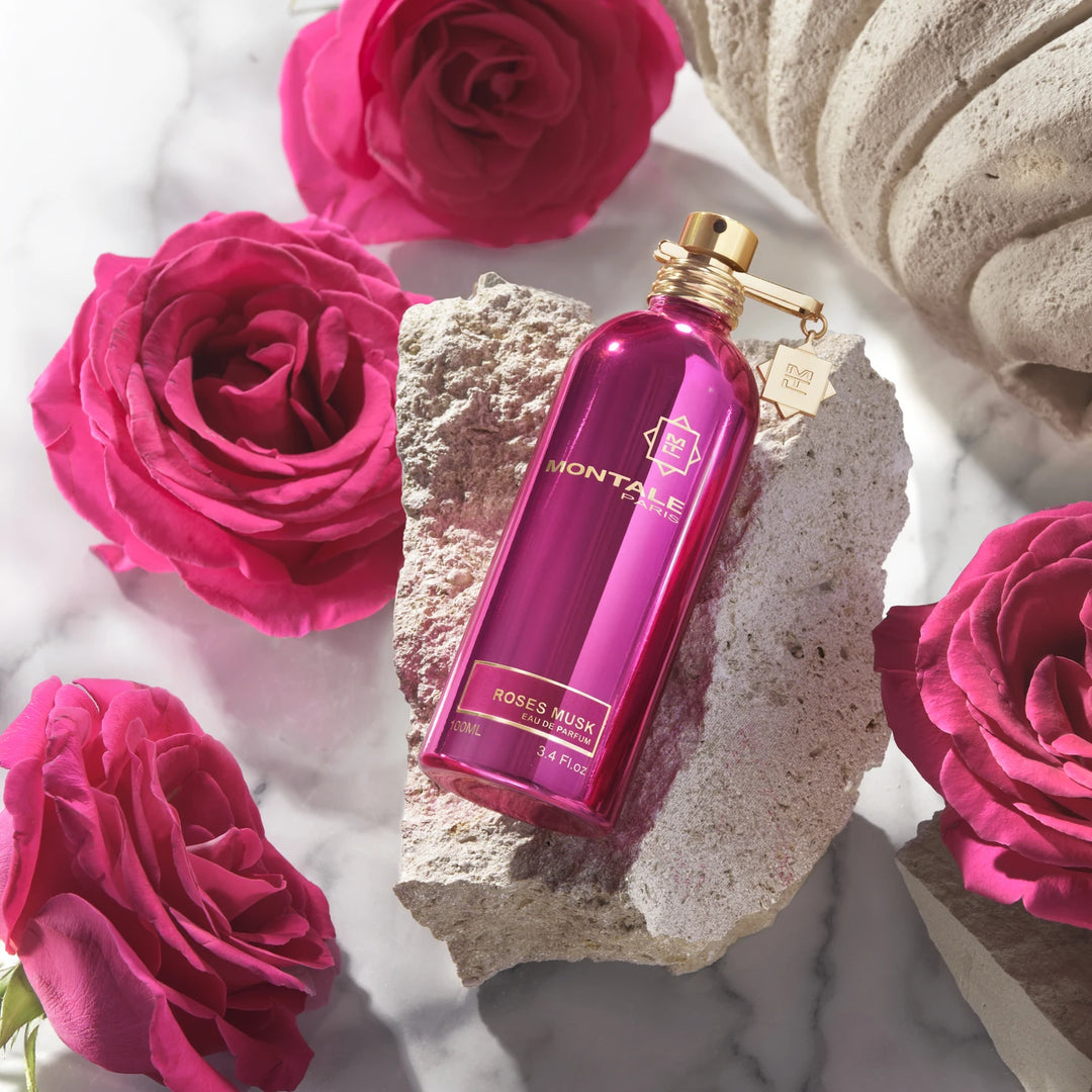 Montale Roses Musk 100ml Eau de Parfum - packaging detail