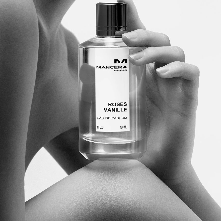Mancera Roses Vanilla Eau de Parfum 120ml - Image 2 | Khrisha Perfumery Australia