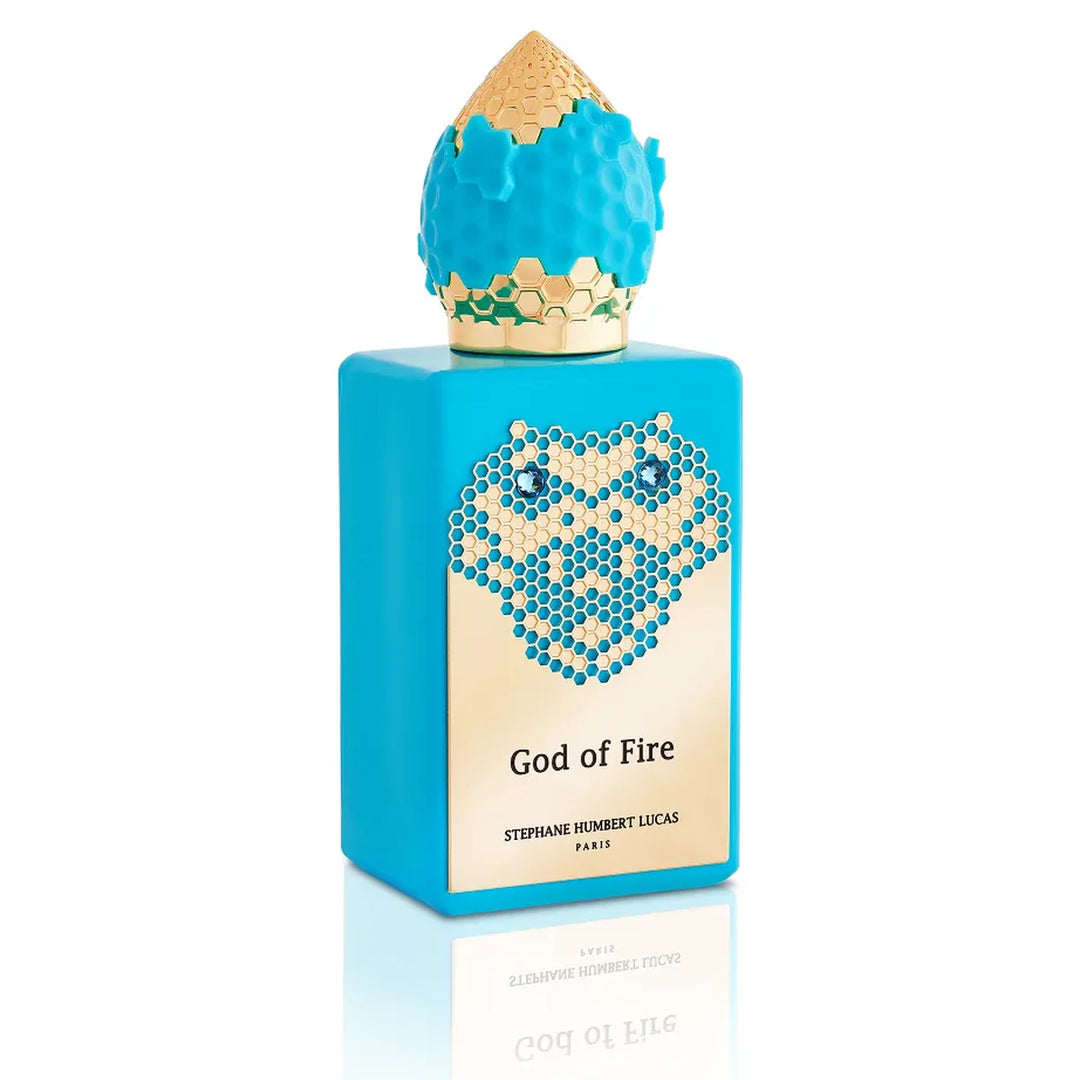 Stéphane Humbert Lucas God of Fire 50ml bottle, right side view