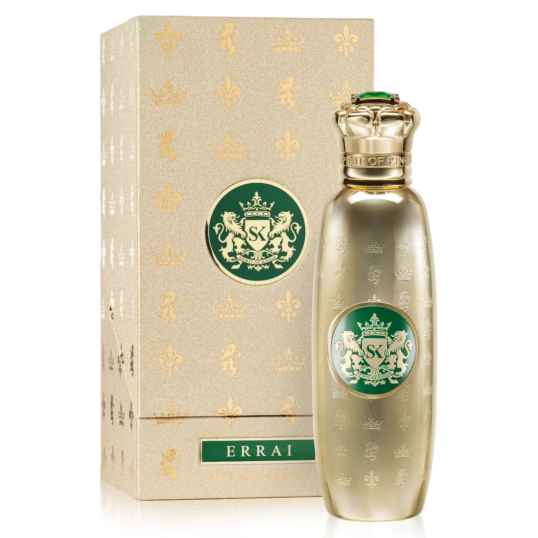 Spirit of Kings Errai 100ml Eau de Parfum - box and bottle close-up