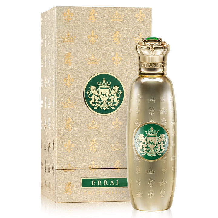 Spirit of Kings Errai 100ml Eau de Parfum - box and bottle close-up