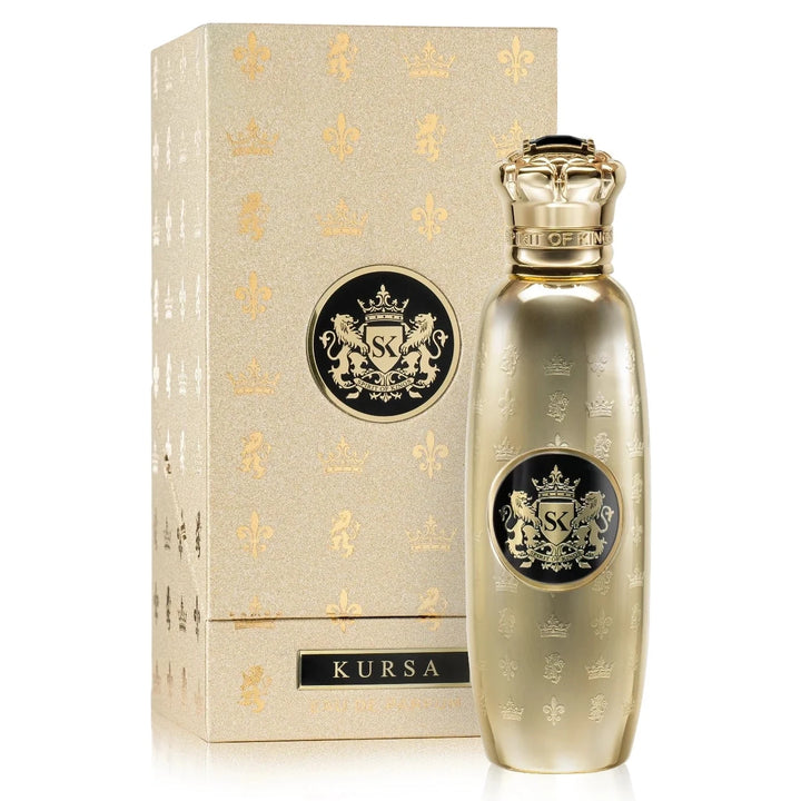 Spirit of Kings Kursa 100ml Eau de Parfum - box and bottle close-up