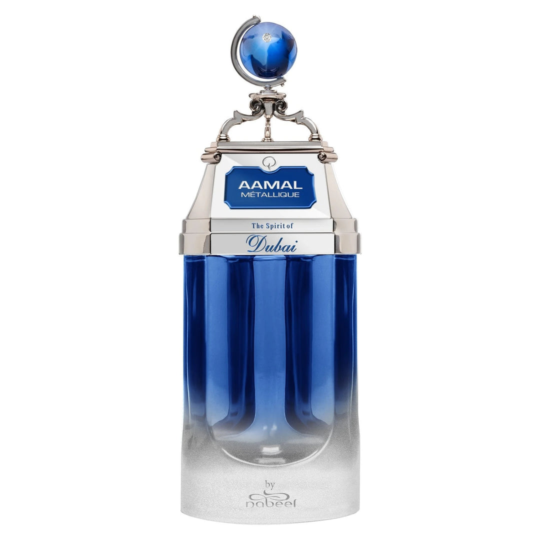 The Spirit of Dubai Aamal Metallique 90ml Eau de Parfum - Emirati ornate flacon