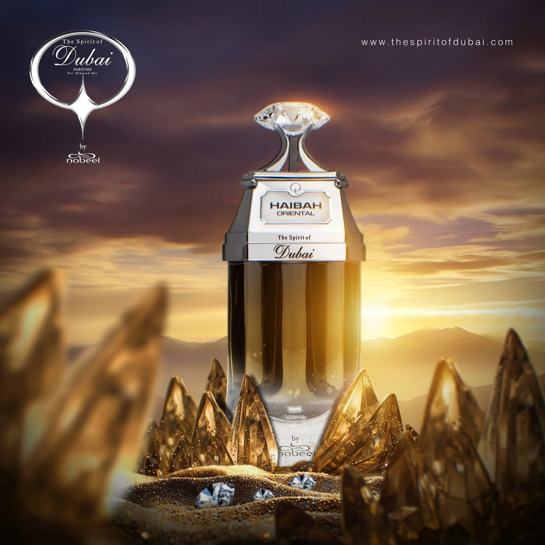 The Spirit of Dubai - Haibah Oriental 90ml Eau de Parfum - Khrisha Perfumery Australia