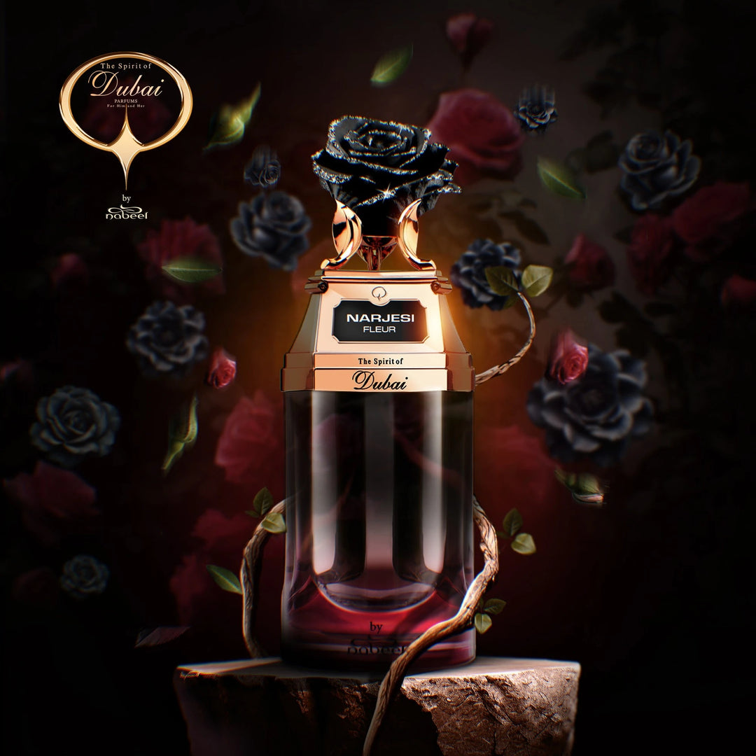 The Spirit of Dubai - Narjesi Fleur 90ml Eau de Parfum - Khrisha Perfumery Australia